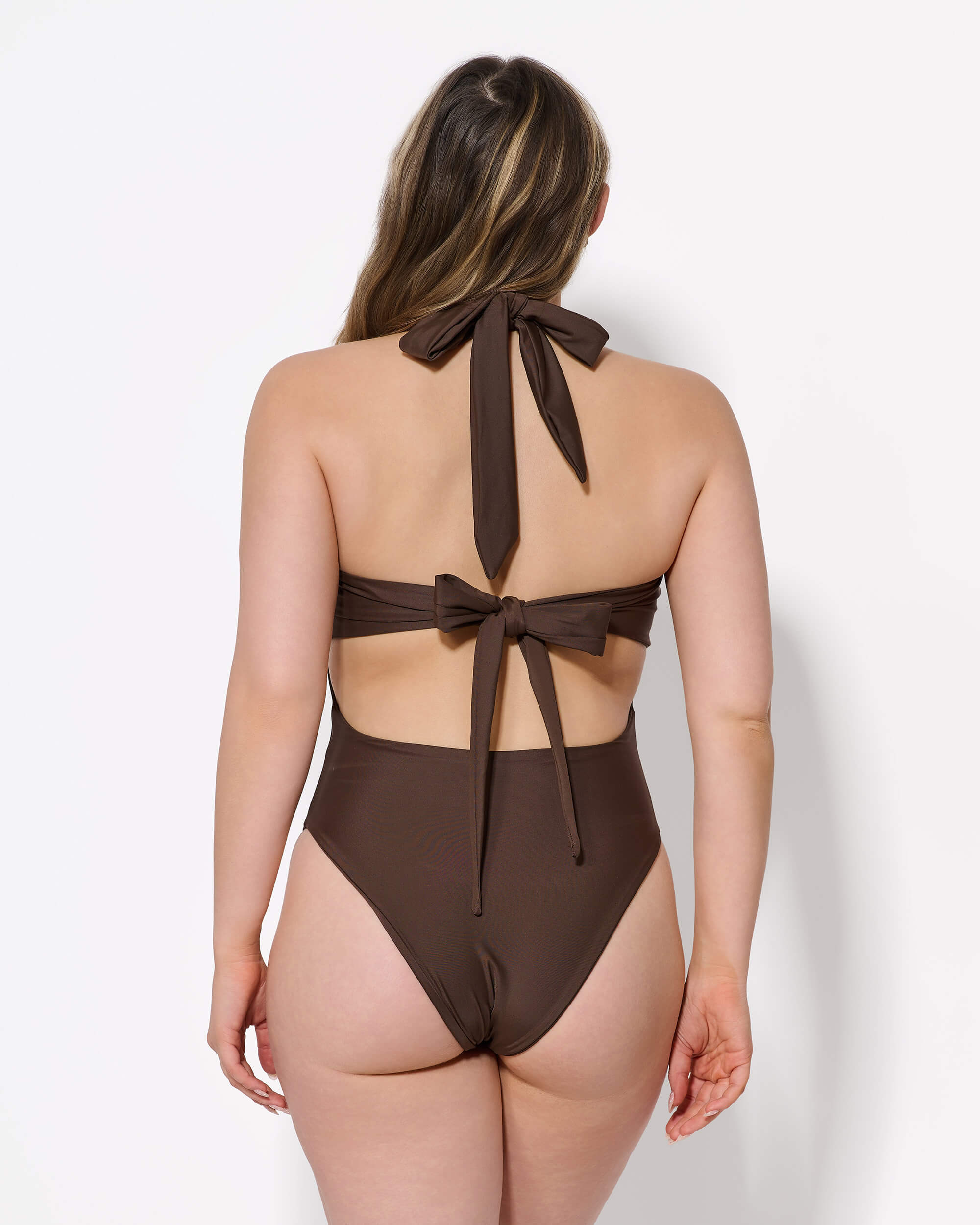 Top de bikini balconet (Cacao)