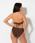 Braguitas de bikini de cobertura total (Cacao)