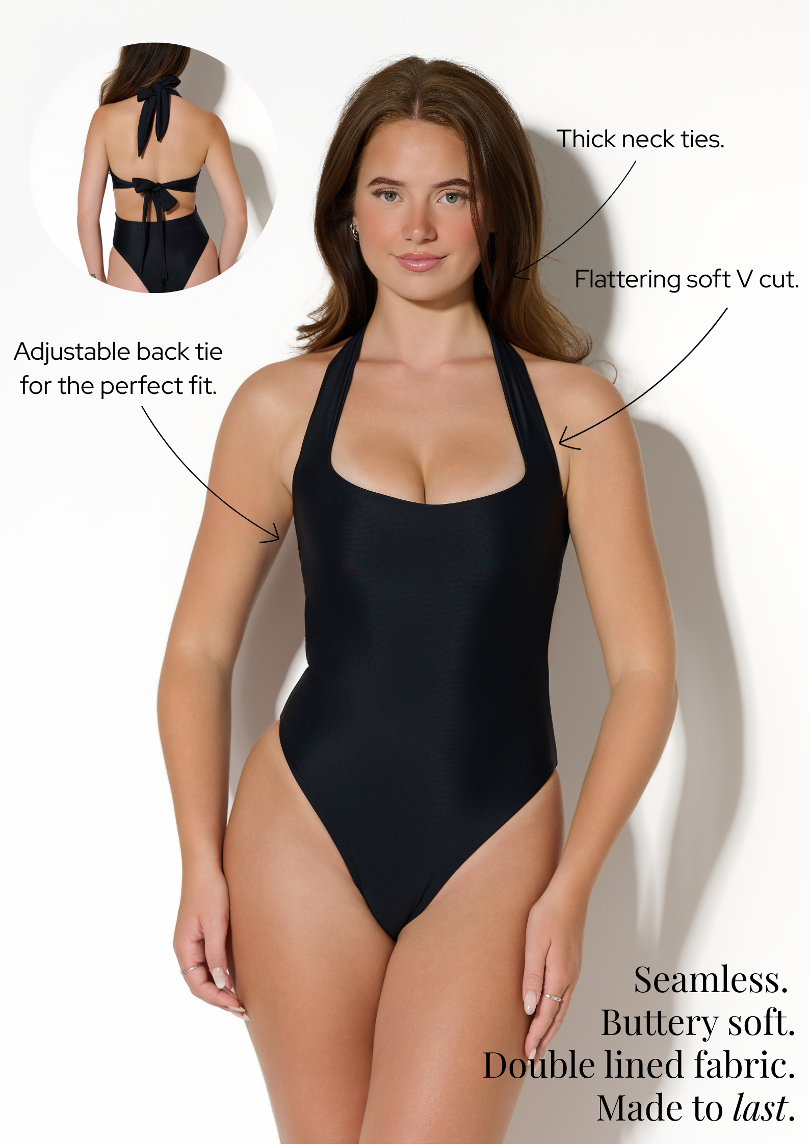 The SwimSuit Vol 1 - Mid coverage (Midnight)